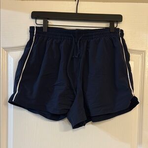 Lululemon License to Train Navy Blue Shorts